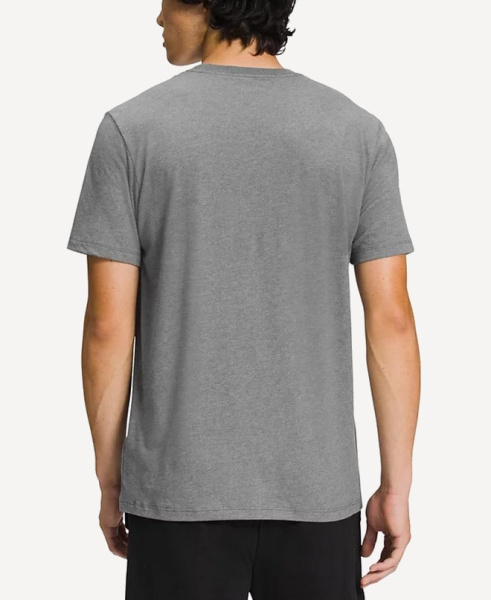 Футболка S/S Half Dome Tee (Мужской; M; medium grey heather/white)